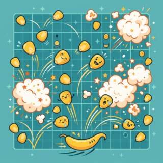 Google Interactive Popcorn Game Doodle Features